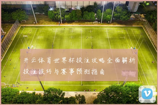 开云体育世界杯投注攻略全面解析投注技巧与赛事预测指南