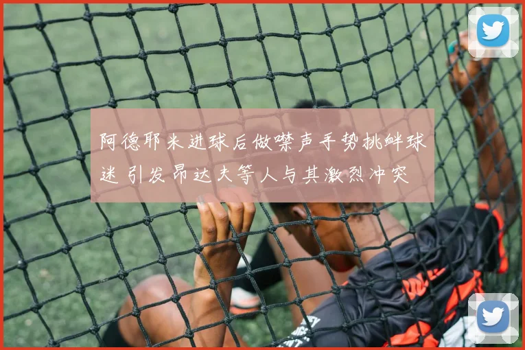 阿德耶米进球后做噤声手势挑衅球迷 引发昂达夫等人与其激烈冲突
